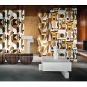 Casamance|Wallpaper abstract geometric multicolor artistic effect|Abstract