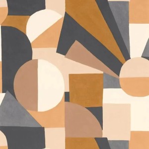 Casadeco|Papier peint rayures bleu bordeaux rétro moderne|Géométrique