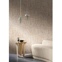 Casamance|Geometrische Tapete beige abstrakte zeitgenössische Linien|Zeitgenössisch