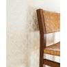 Casamance|Wallpaper geometric fans white and gold|Minimalist