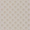 Casamance|Papel pintado geométrico abanicos beige y gris|Minimalista