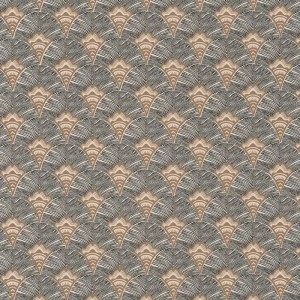 Casadeco|Papier peint vinyle gris avec un bel aspect textile|Gris
