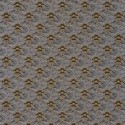 Casamance|Geometrische Tapete Fächer schwarz-weiß-gold|Art Deco