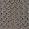 Casamance|Geometrische Tapete Fächer schwarz-weiß-gold|Art Deco