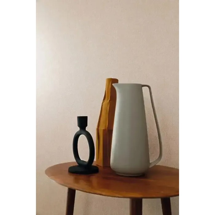 Casamance|Strukturierte Tapete Blätter beige-creme|Zeitgenössisch