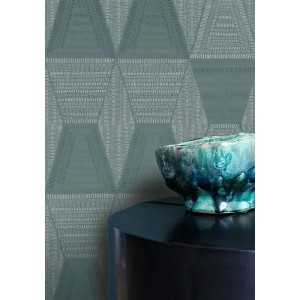 Grandeco|Papier peint moderne minimaliste gris beige|Géométrique 2