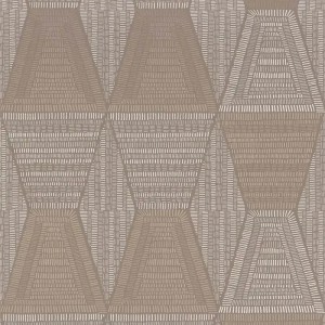 Casamance|Leinentapete beige ethnischer Stil|Ethnisch