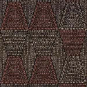 Marburg|Tapete zeitgenössisch geometrisches Gitter Grau|Geometrisch
