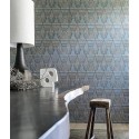Casamance|Wallpaper ethnic African tribal metallic|Rhombus