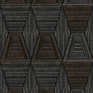 Papeldecor|Papier peint gris texturé avec rayures métalliques|Papier Peint