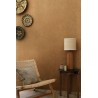 Casamance|Wallpaper plain distressed effect white and gold|Stucco Imitation