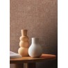 Casamance|Wallpaper plain distressed effect dark brown|Stucco Imitation