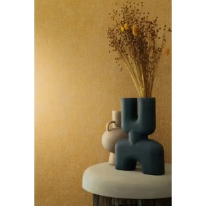 Casadeco|Papier peint style zen feuilles de bambou jaune|Papier Peint 2