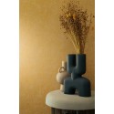 Casamance|Wallpaper plain distressed effect moss green|Stucco Imitation