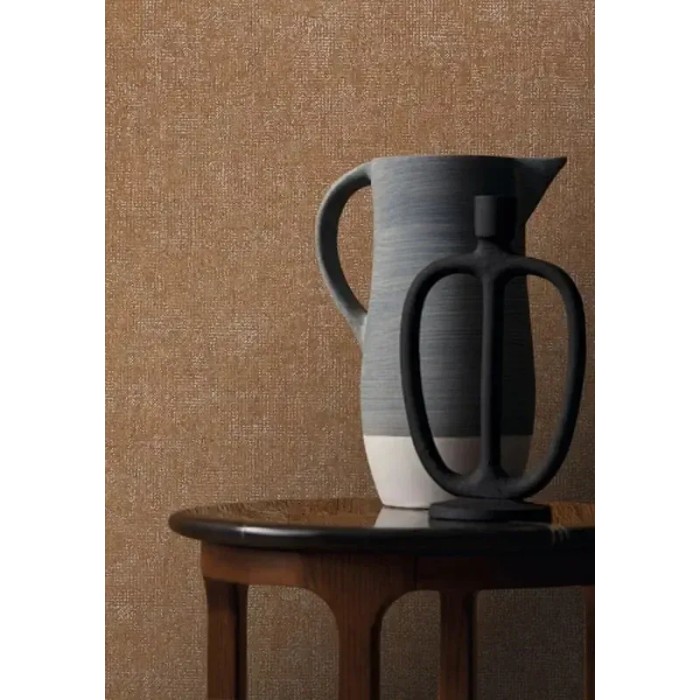 Casamance|Wallpaper plain distressed effect moss green|Stucco Imitation