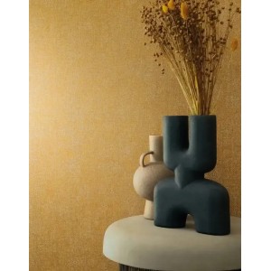Eijffinger|Ethno Tapete mit Tweed Stoff in Braun|Tapeten 2