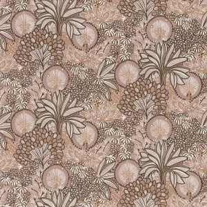 Papeldecor|Wallpaper ethnic style wicker effect brown|Wallpaper