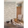 Casamance|Wallpaper watercolor seascape beige and gold|Oriental