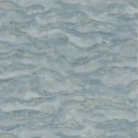 Casamance|Aquarell Tapete Meereslandschaft blau-gold|Orientalisch