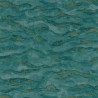 Casamance|Papier peint paysage marin aquarelle vert et doré|Oriental