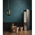 Casamance|Wallpaper watercolor seascape blue gold|Oriental