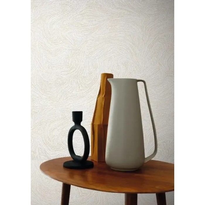 Casamance|Wallpaper watercolor seascape white and gold|Sailor & Nautical