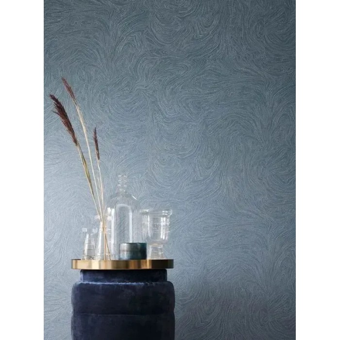 Casamance|Wallpaper watercolor seascape navy blue|Sailor & Nautical