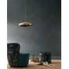 Casamance|Wallpaper watercolor seascape blue and gold|Contemporary