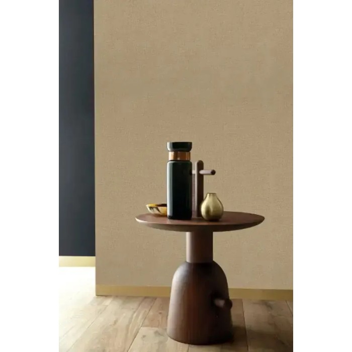 Casamance|Papel pintado liso dorado con reflejos brillantes|Papel Pintado