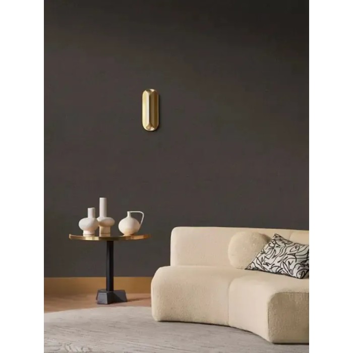 Casamance|Papel pintado liso negro y dorado con brillo elegante|Papel Pintado