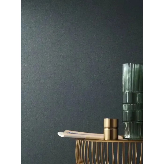 Casamance|Unifarbene Tapete blau-gold irisierend|Tapeten