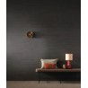 Casamance|Wallpaper natural fibers raffia mat blue and gold|High-End