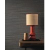 Casamance|Wallpaper natural fibers raffia mat blue and gold|High-End