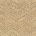 Casamance|Fischgräten Tapete Naturfasern gewebt sand-braun|Holzimitat