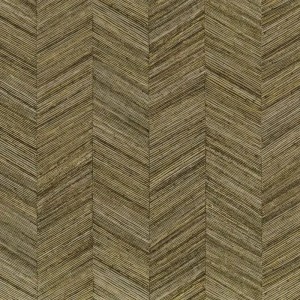 Casamance|Wallpaper natural fibers khaki green wicker effect|Raffia Imitation