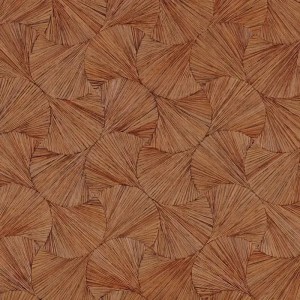 Elitis|Papier peint patchwork de raphia avec forme géométrique|Imitation Raphia