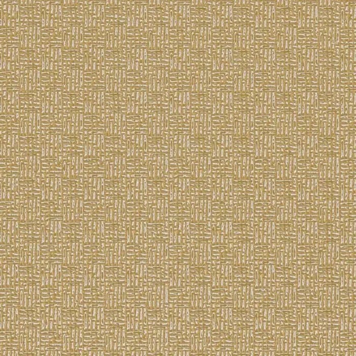 Papel pintado oriental abanicos fibra natural amarillo azafrán - Casamance Archipel 75331732