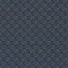 Casamance|Papier peint oriental éventails fibre naturelle bleu et doré|Imitation Raphia