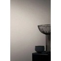 Casamance|Wallpaper oriental fans natural fiber grey and gold|Raffia Imitation