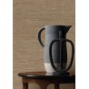 Casamance|Papier peint fibres naturelles effet raphia brun taupe|Imitation Raphia