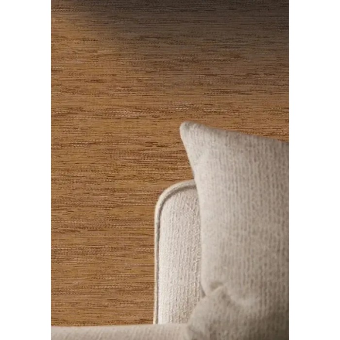 Casamance|Papel pintado fibra natural, rafia marrón naranja|Imitacion Rafia