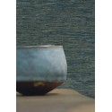 Casamance|Papier peint fibres naturelles effet raphia vert et bleu|Imitation Raphia