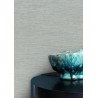 Casamance|Wallpaper natural fibers raffia effect grey and sky blue|Raffia Imitation
