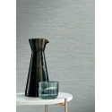 Casamance|Wallpaper natural fibers raffia effect grey and sky blue|Raffia Imitation