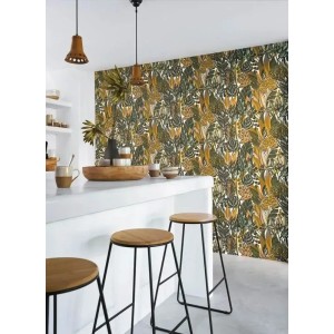 Rasch|Wallpaper Scandinavian natural textures gray silver|Wallpaper 2