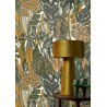 Casamance|Papier peint tropical fleurs caraïbes multicolores|Papier Peint