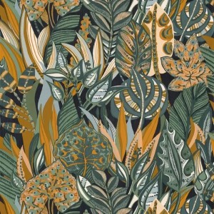 Casadeco|Boho-Hippie Blumentapete|Tropische