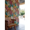 Casamance|Wallpaper tropical sabal palm leaves black and grey|Wallpaper