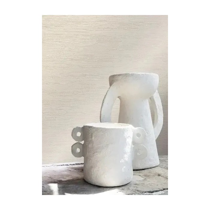 Casamance|Wallpaper natural fibers imitation raffia beige|Raffia Imitation