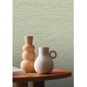 Casamance|Tapete Naturfasern Imitation Raffia grün|Raffiaimitation